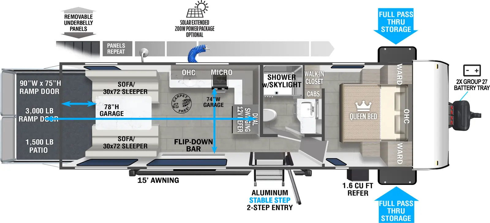 Salem Fsx 265RTK - DSO Floorplan